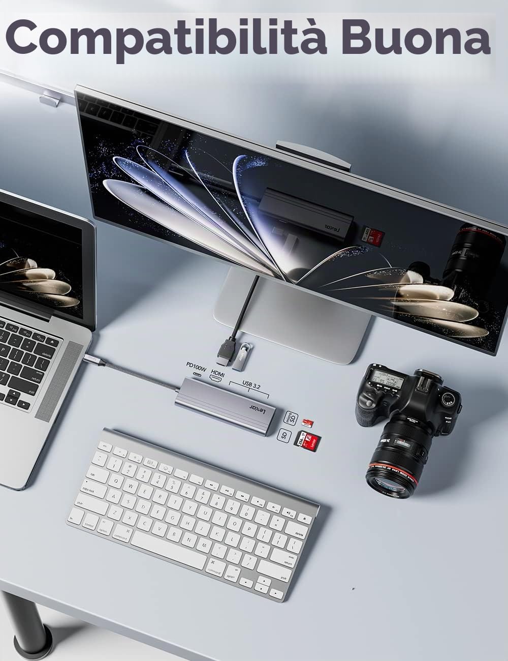 lexar-h31-hub-usb-c-7-in-1-con-hdmi-4k-60hz-e-pd-100w image 7