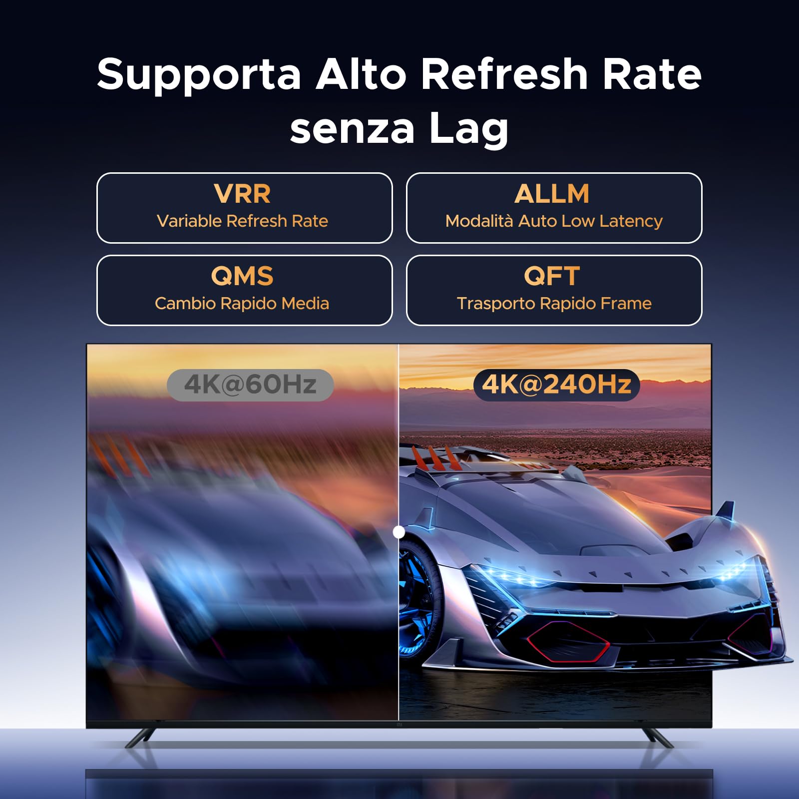 ugreen-adattatore-displayport-a-hdmi-8k-60hz-4k-240hz-unidirezionale image 4