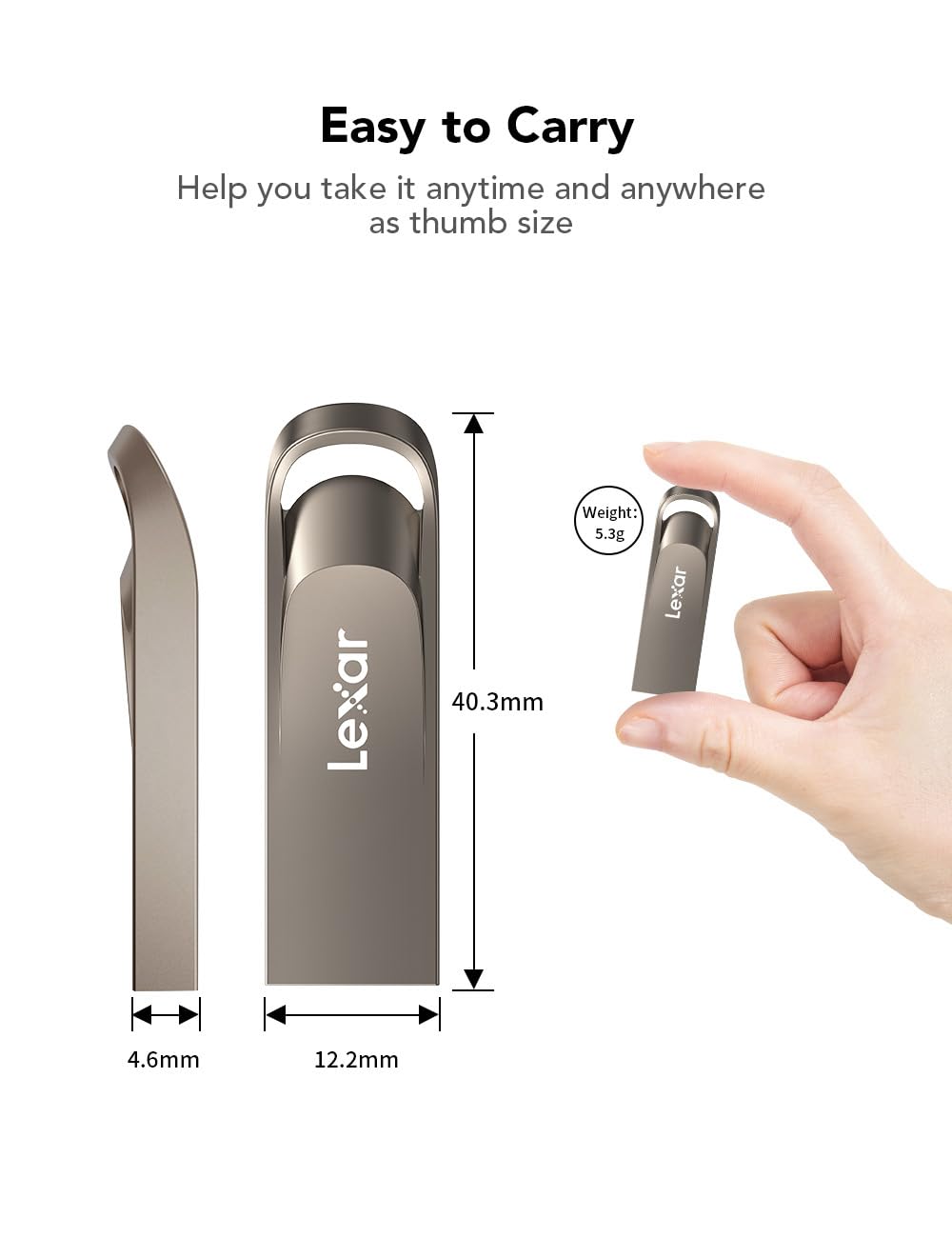 lexar-jumpdrive-chiavetta-usb-3-2-gen-1-64gb-metallo-100mb-s image 2