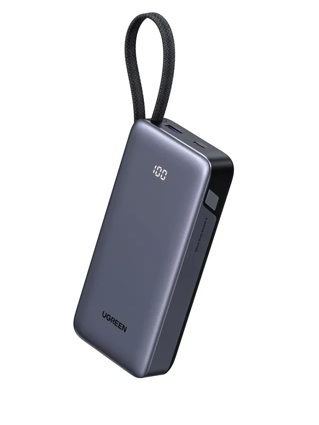 ugreen-nexode-power-bank-20000mah-45w-con-cavo-usb-c-integrato image 1