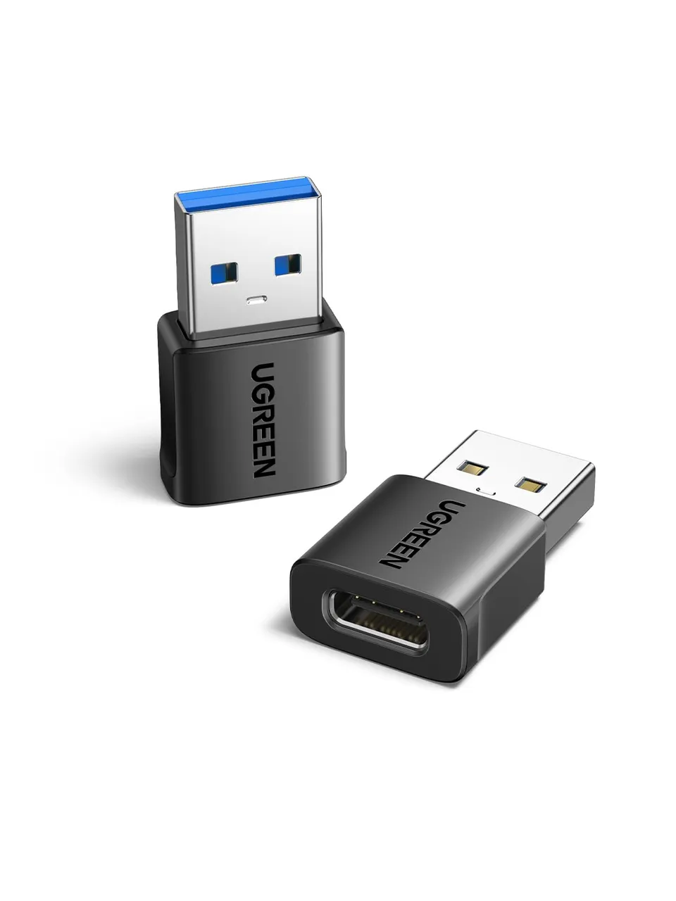 ugreen-adattatore-usb-a-a-usb-c-femmina-10gbps-3-2-confezione-2-pezzi-18w image 1
