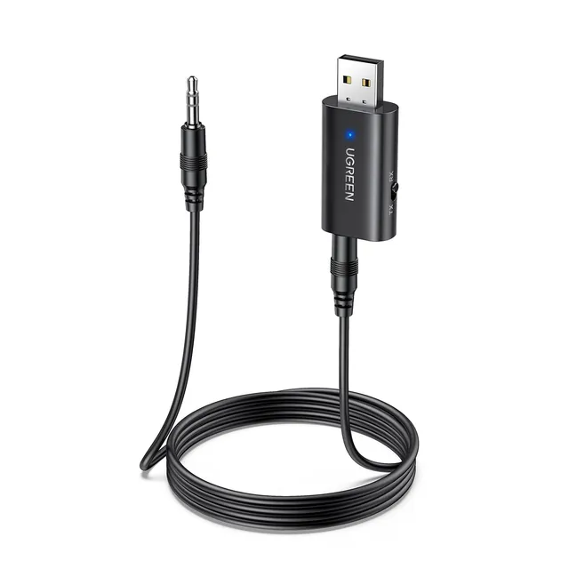 ugreen-trasmettitore-ricevitore-bluetooth-5-4-jack-3-5mm-2-in-1-tx-rx image 1