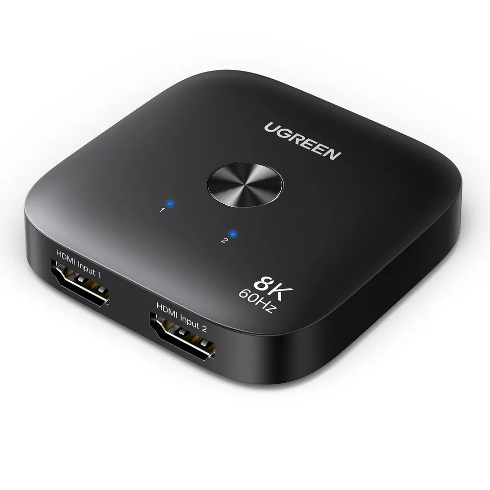 ugreen-switch-hdmi-2-1-8k-60hz-commutatore-2-ingressi-1-uscita-4k-240hz image 1