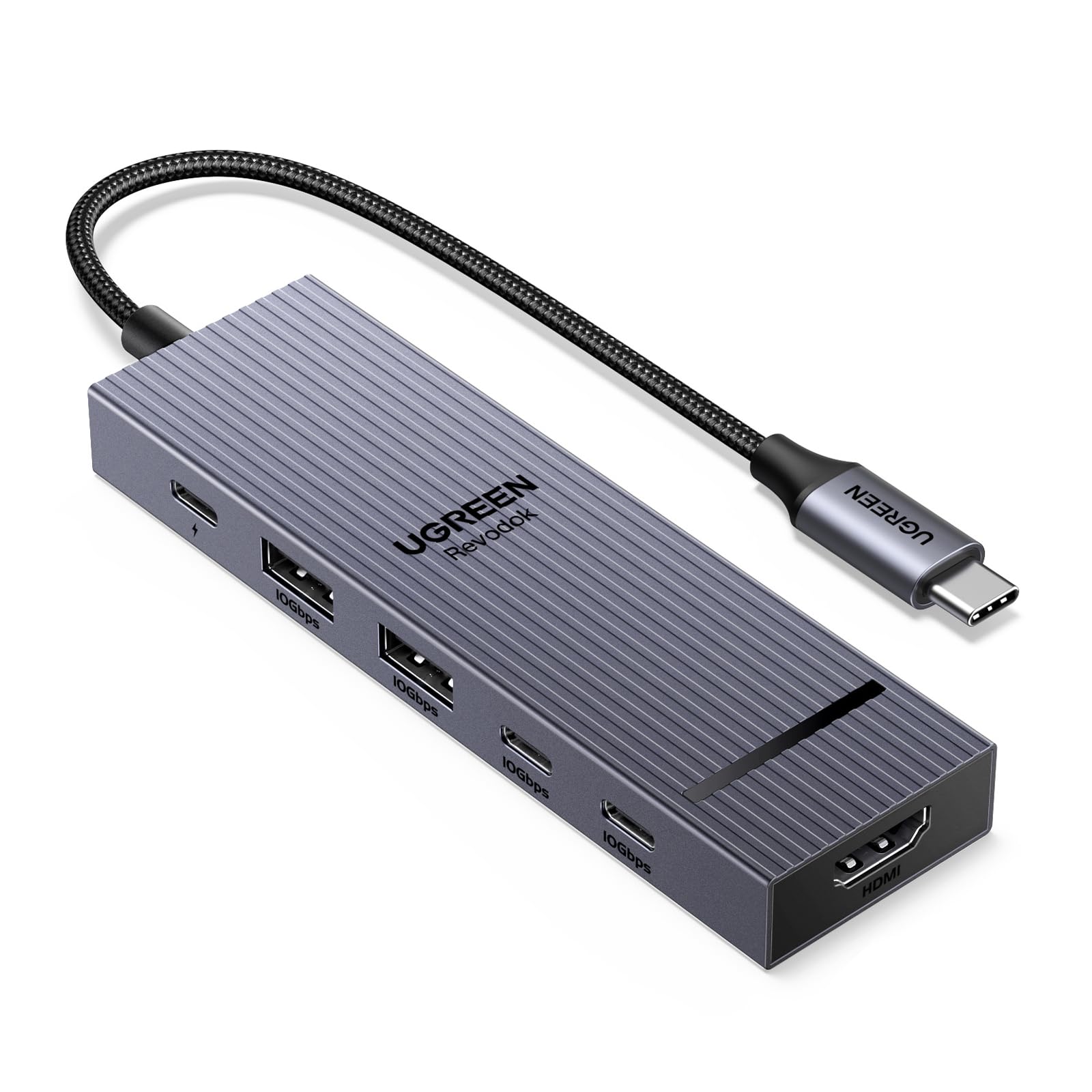 ugreen-revodok-pro-106-hub-usb-c-6-in-1-hdmi-4k-60hz-pd-100w-10gbps image 1