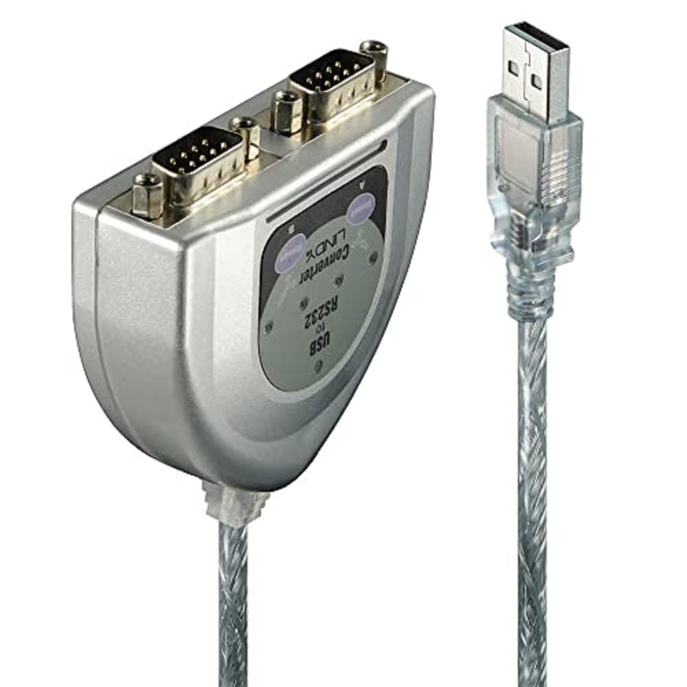 lindy-convertitore-usb-a-seriale-rs232-9-vie-con-com-port-retention-1-1m-chipset image 3