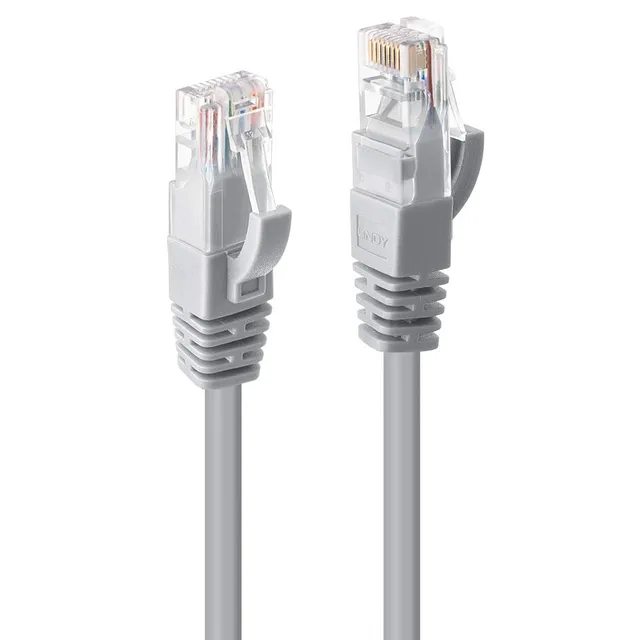 lindy-cavo-di-rete-cat-6-u-utp-0-3-m-grigio image 1