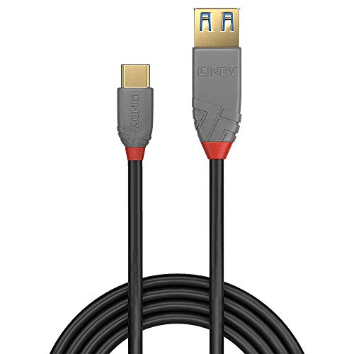 lindy-cavo-anthra-line-usb-c-a-usb-a-0-15-m image 4
