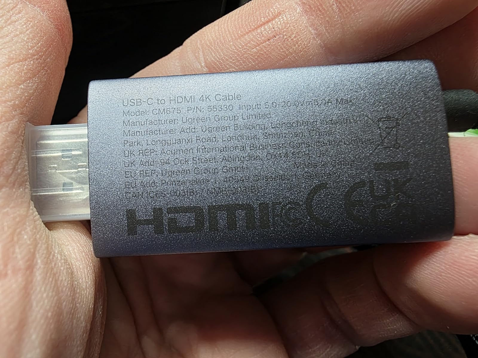 Sul mio portatile non va a 60Hz