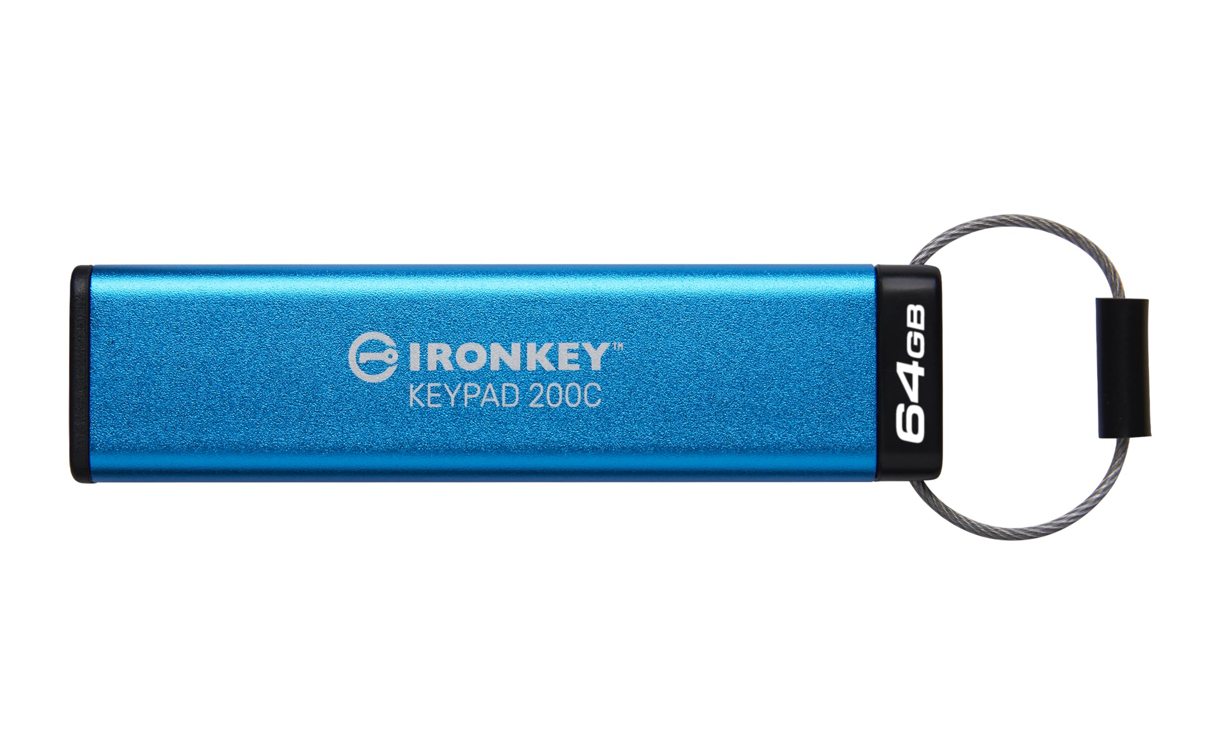 kingston-ironkey-keypad-200c-64gb-usb-c-drive-flash-crittografata-xts-aes-256-bi image 2