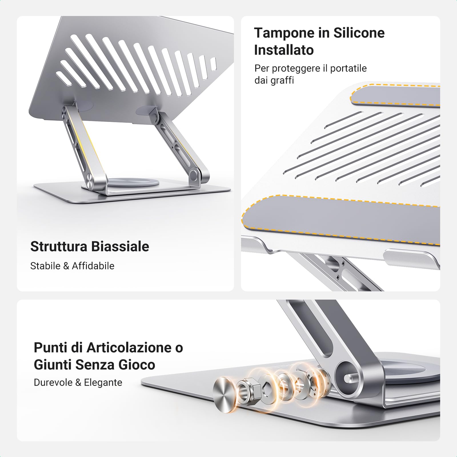 ugreen-supporto-laptop-pieghevole-regolabile-10-17-pollici image 6