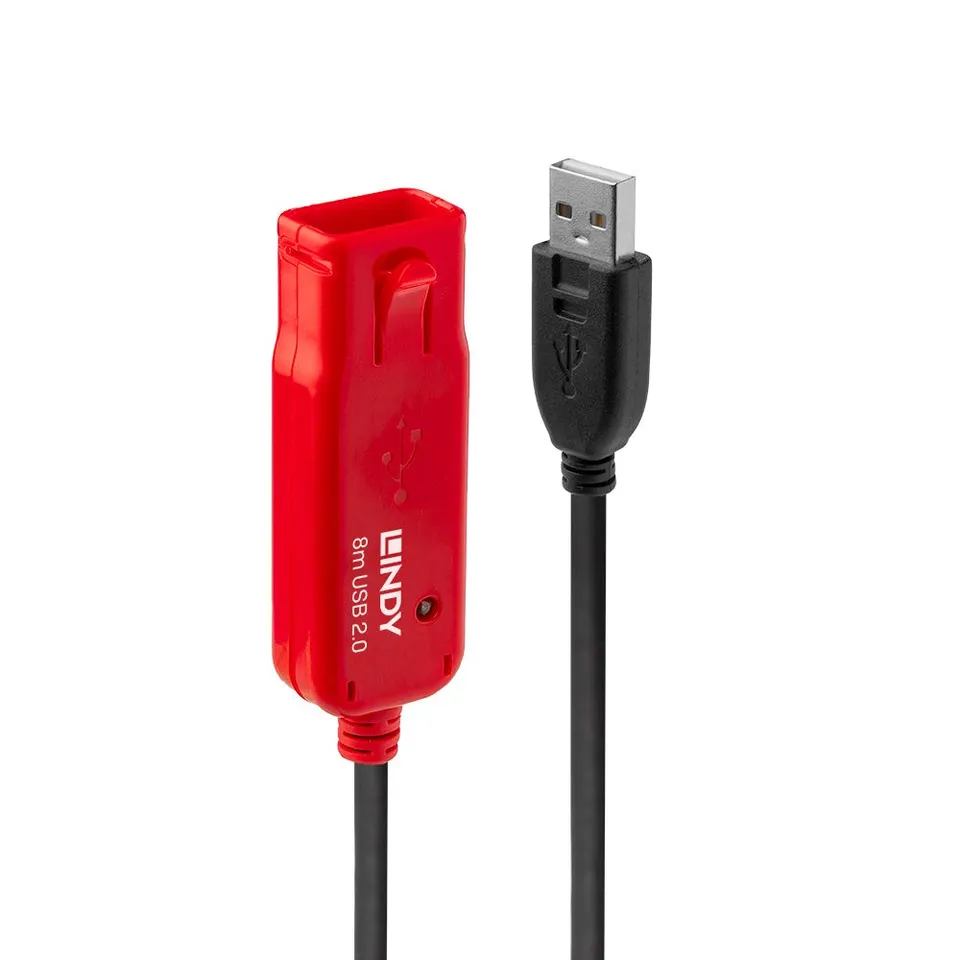 lindy-cavo-prolunga-attiva-usb-2-0-pro-8m image 1