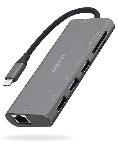 lindy-mini-docking-station-usb-c-con-hdmi-4k-vga-ethernet-e-power-delivery-100w image 7