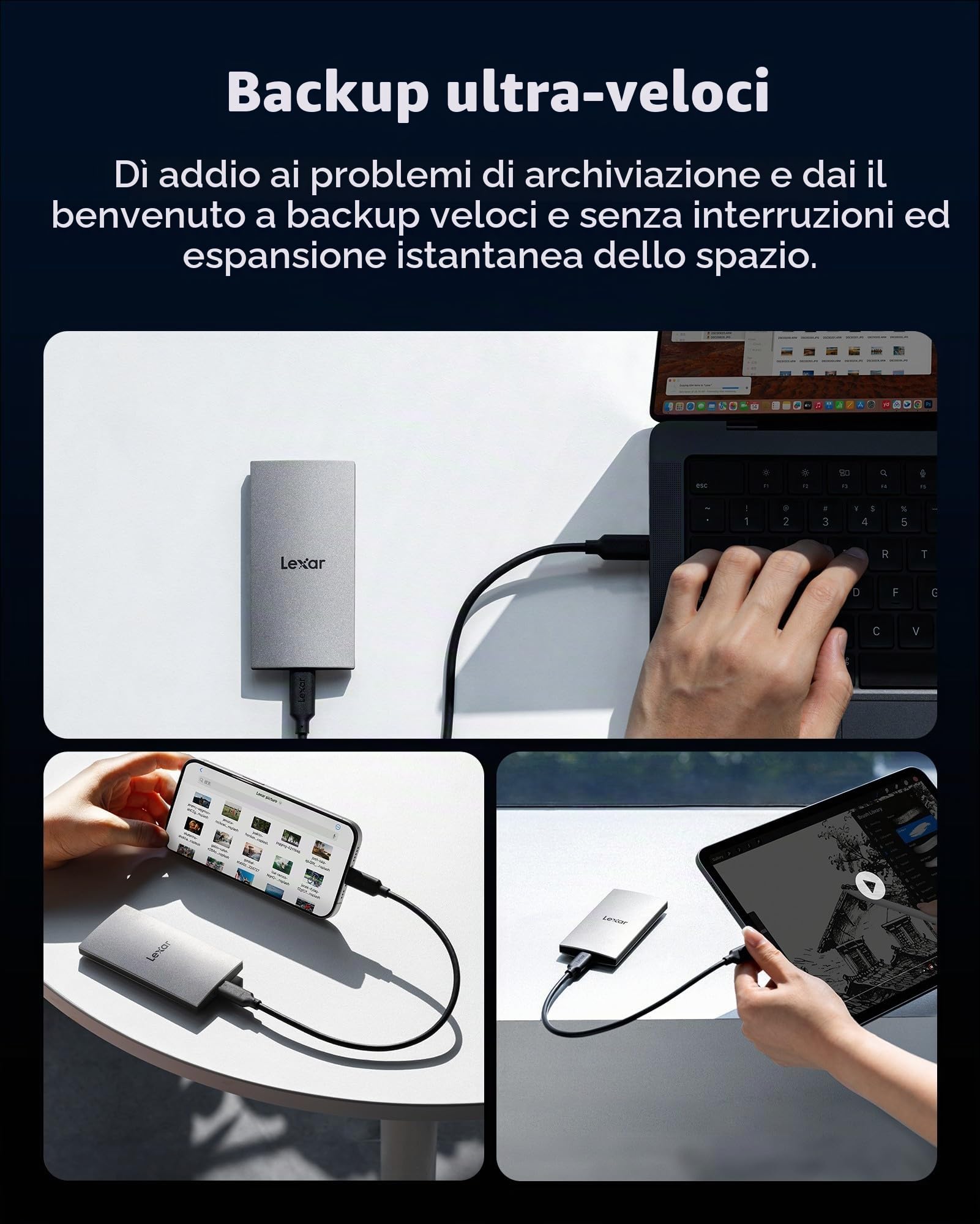 lexar-es3-ssd-esterno-portatile-512gb-usb-3-2-gen2-fino-a-1050-mb-s image 3