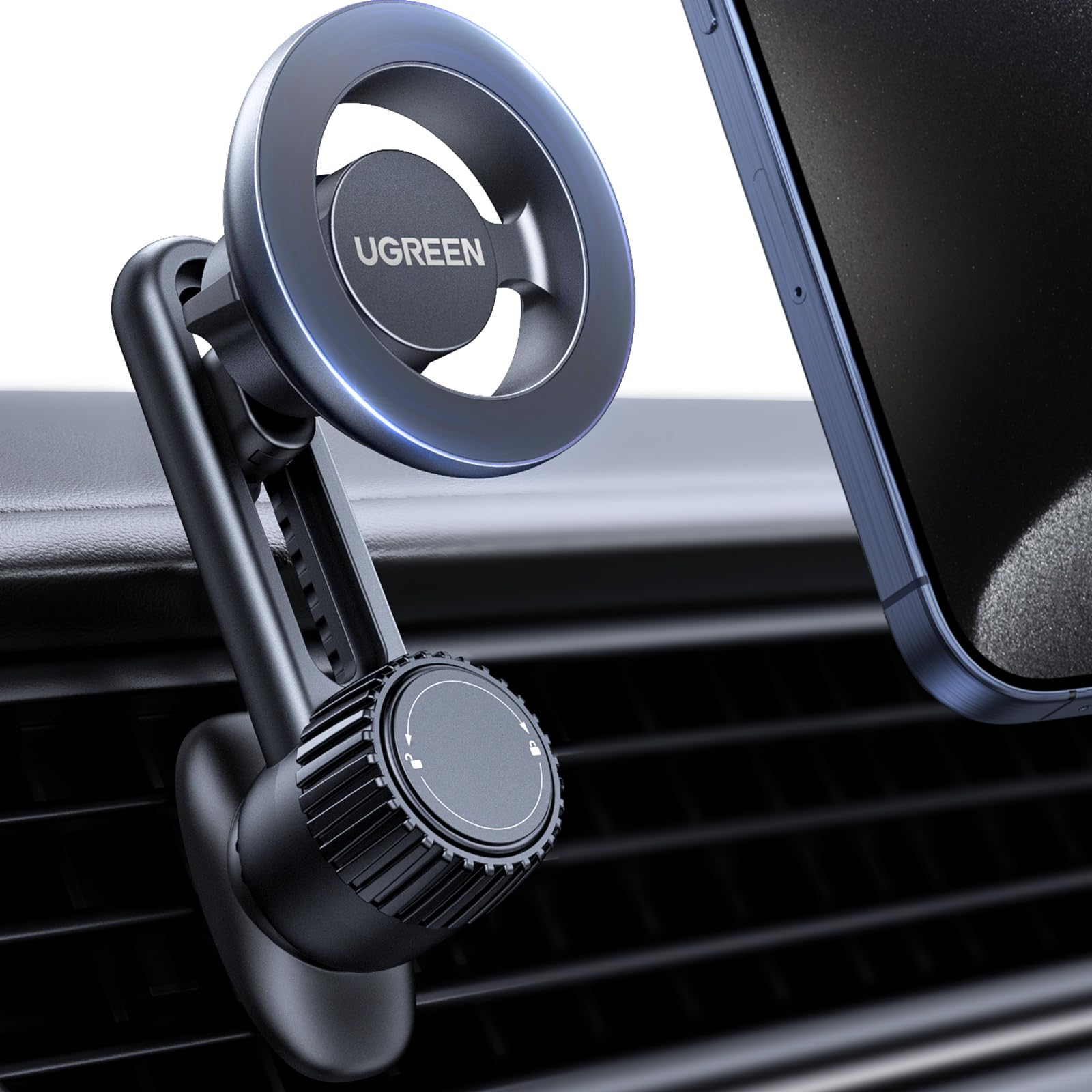 ugreen-supporto-telefono-auto-magnetico-magsafe-altezza-regolabile-braccio-360 image 8