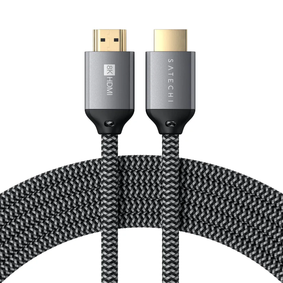 satechi-8k-ultra-high-speed-hdmi-cavo-intrecciato-2m image 1