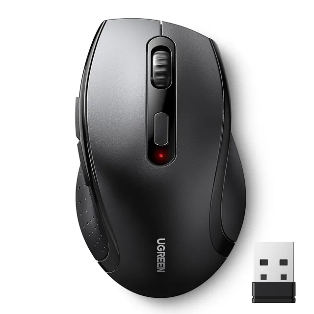 ugreen-mouse-wireless-ergonomico-2-4ghz-usb-1600-dpi image 1