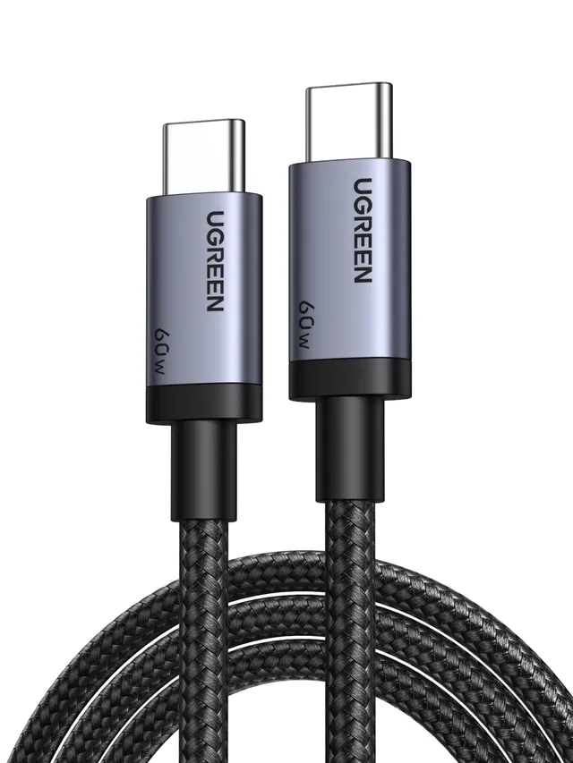 ugreen-zapix-cavo-usb-c-60w-pd-3-0-1m-ricarica-rapida image 1