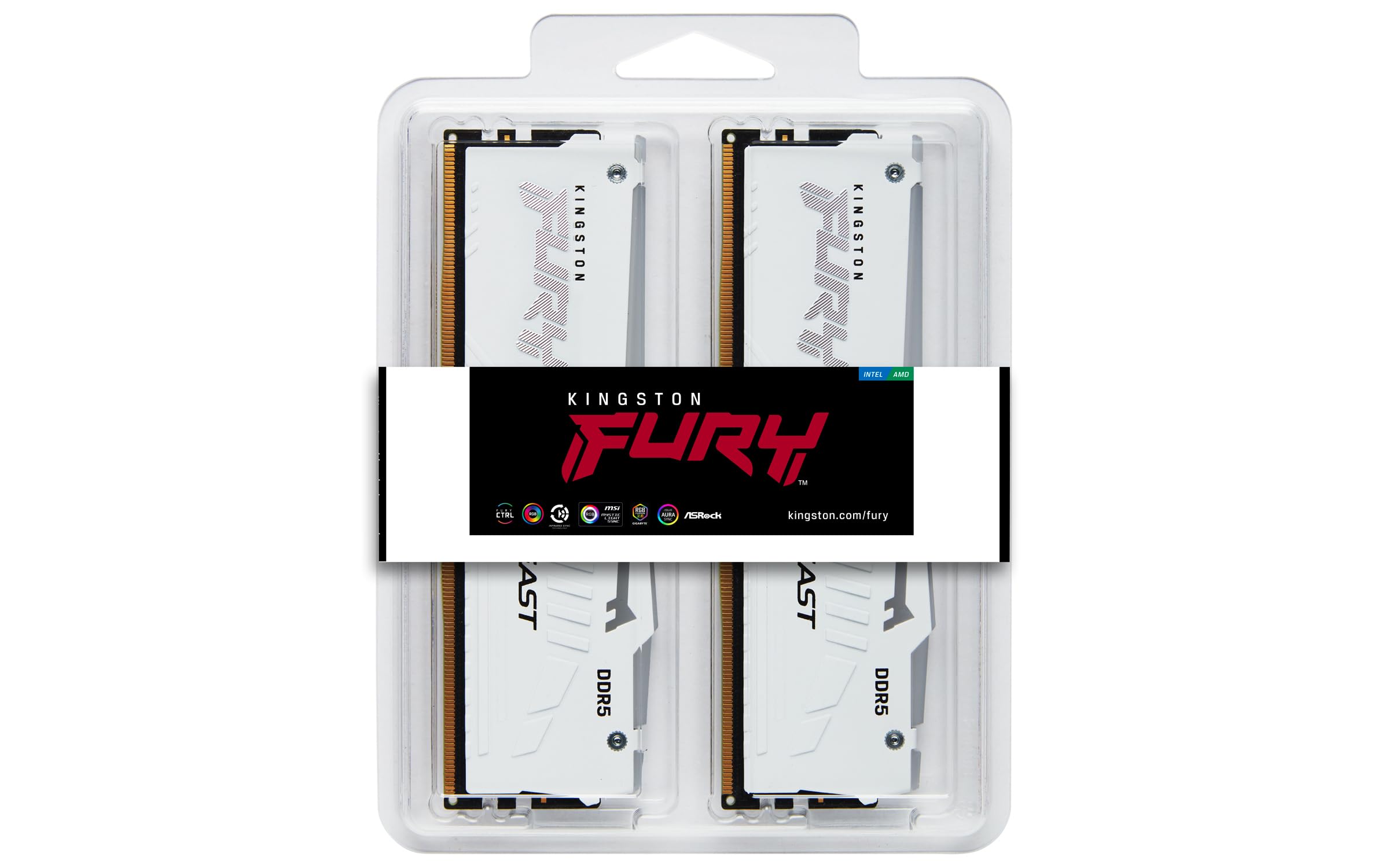kingston-fury-beast-rgb-bianco-32gb-2x16gb-ddr5-6400mt-s-cl32-kit image 4