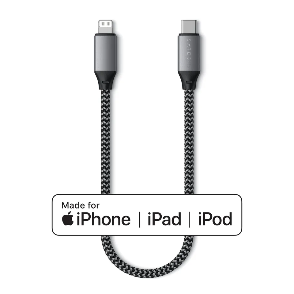 satechi-cavo-usb-c-to-lightning-25-cm-mfi image 1