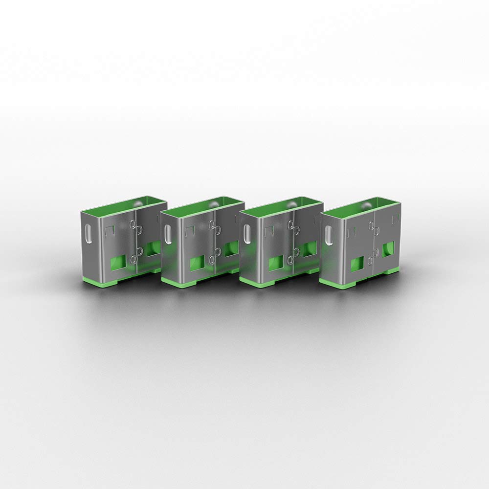 lindy-blocco-porte-usb-verde-pro-series-serrature-addizionali image 2