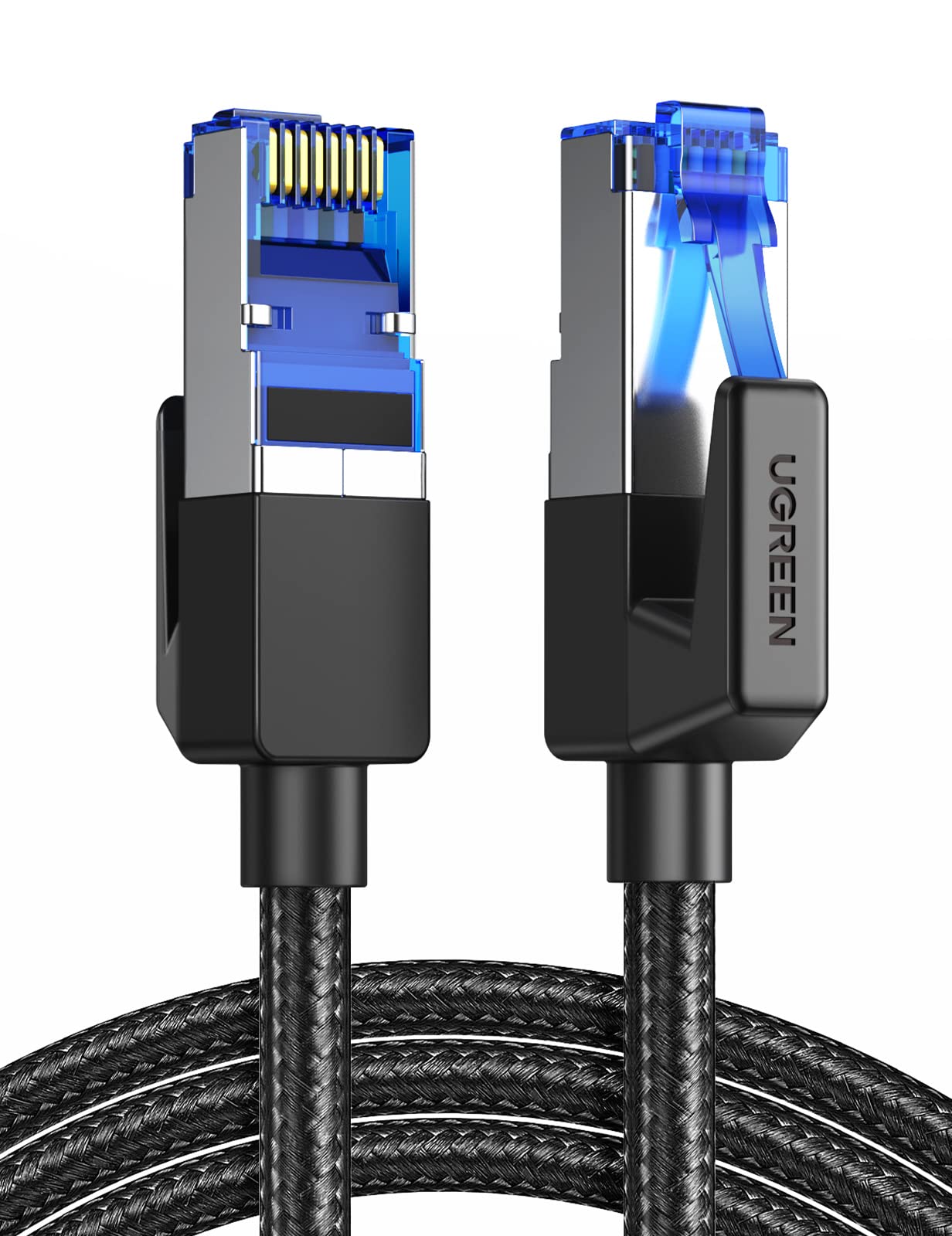 ugreen-cavo-ethernet-cat-8-rj45-40gbps-2000mhz-1m-nylon image 7