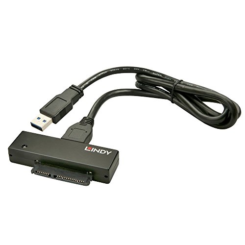 lindy-42713-adattatore-usb-3-1-tipo-a-a-sata-nero-per-hard-disk image 6