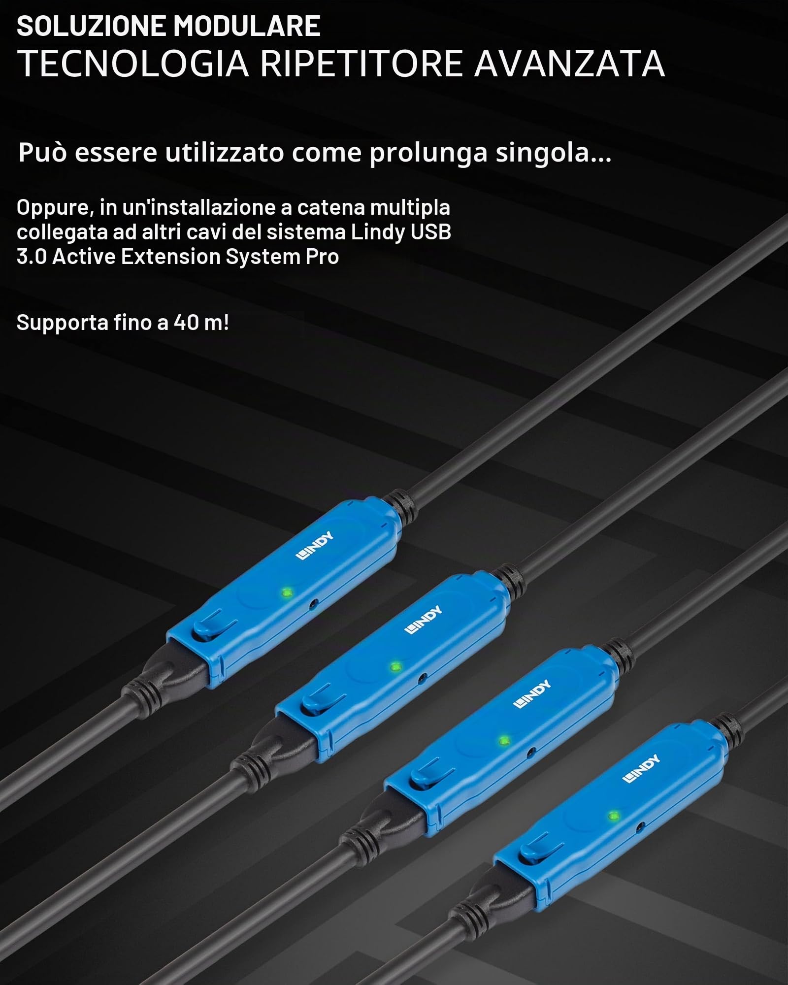 lindy-cavo-prolunga-usb-3-0-active-extension-pro-10-metri-tipo-a image 6