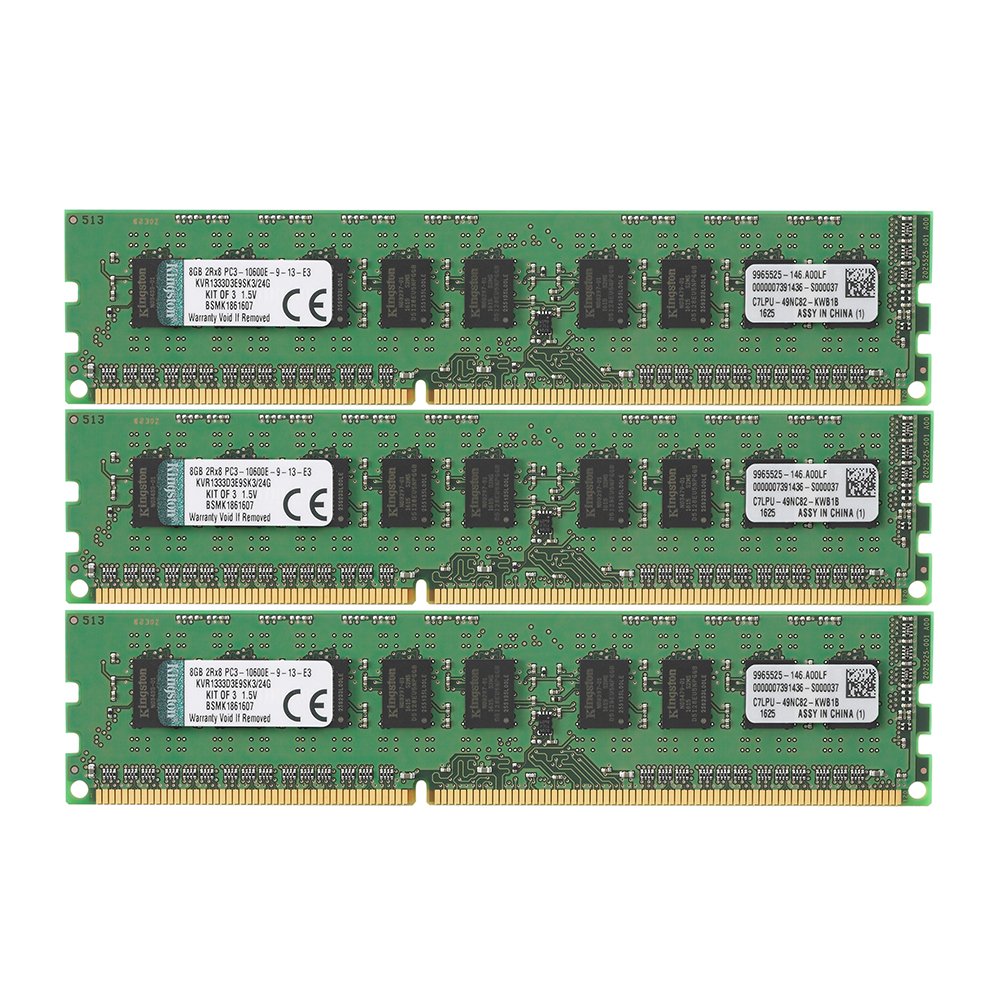 kingston-valueram-kvr1333d3e9sk3-kit-memoria-ddr3-ecc-24gb image 1