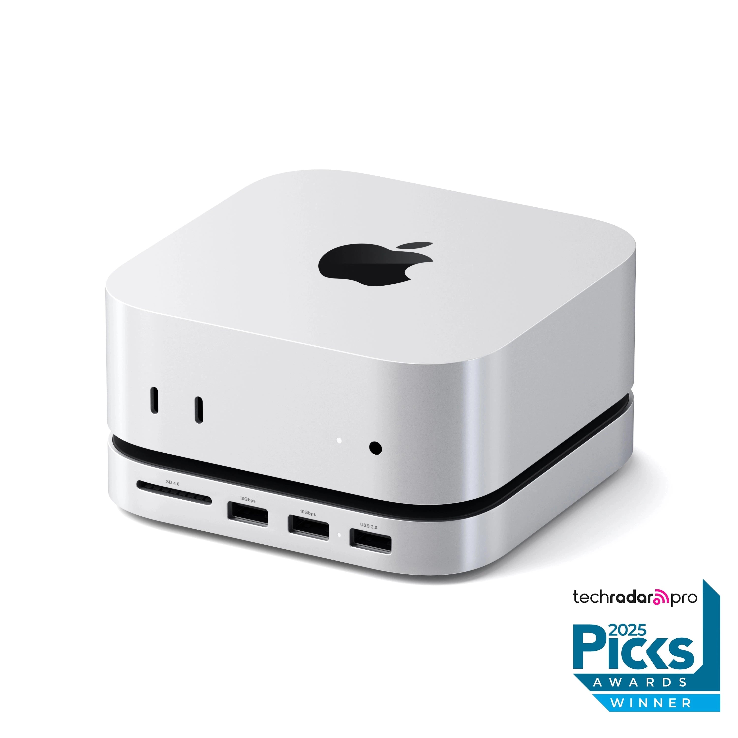 satechi-mac-mini-m4-stand-hub-with-ssd-enclosure image 1
