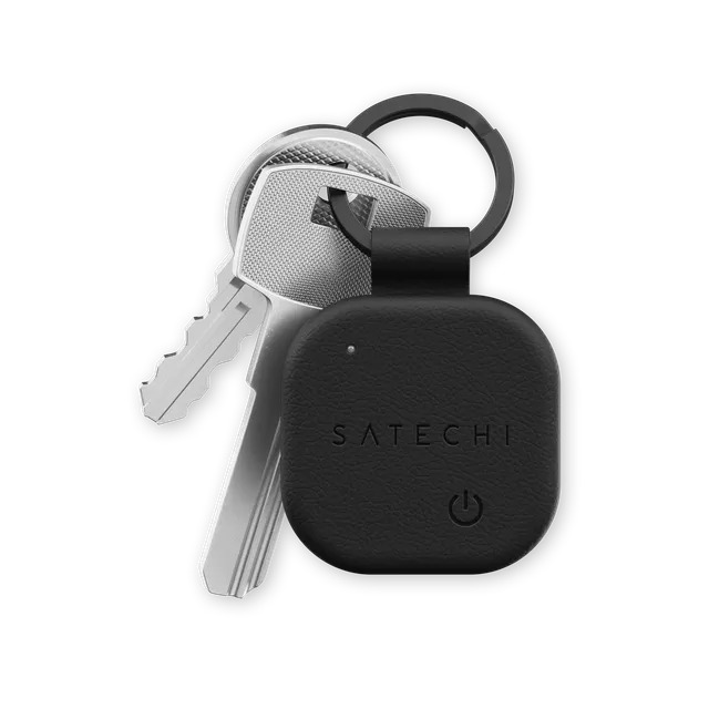 satechi-findall-portachiavi-in-vegan-leather-con-apple-dov image 1