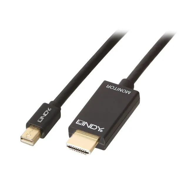 lindy-36925-cavo-mini-displayport-a-hdmi-4k30-0-5-m image 1