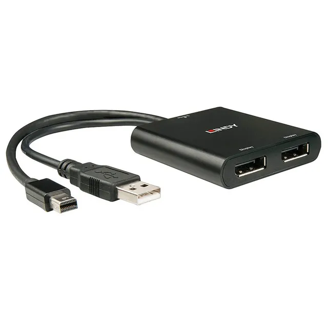 lindy-hub-mst-mini-displayport-a-2x-displayport-1-2 image 1