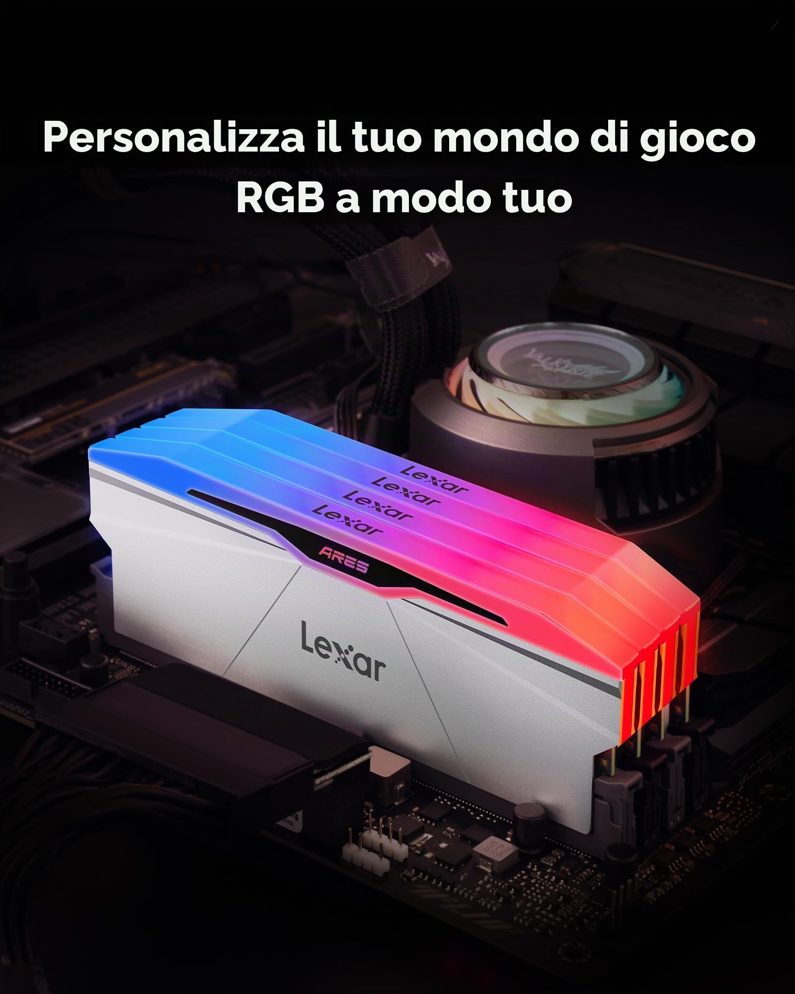 lexar-kit-ram-rgb-ddr5-32gb-2x16gb-6800mhz-cl34-udimm image 5