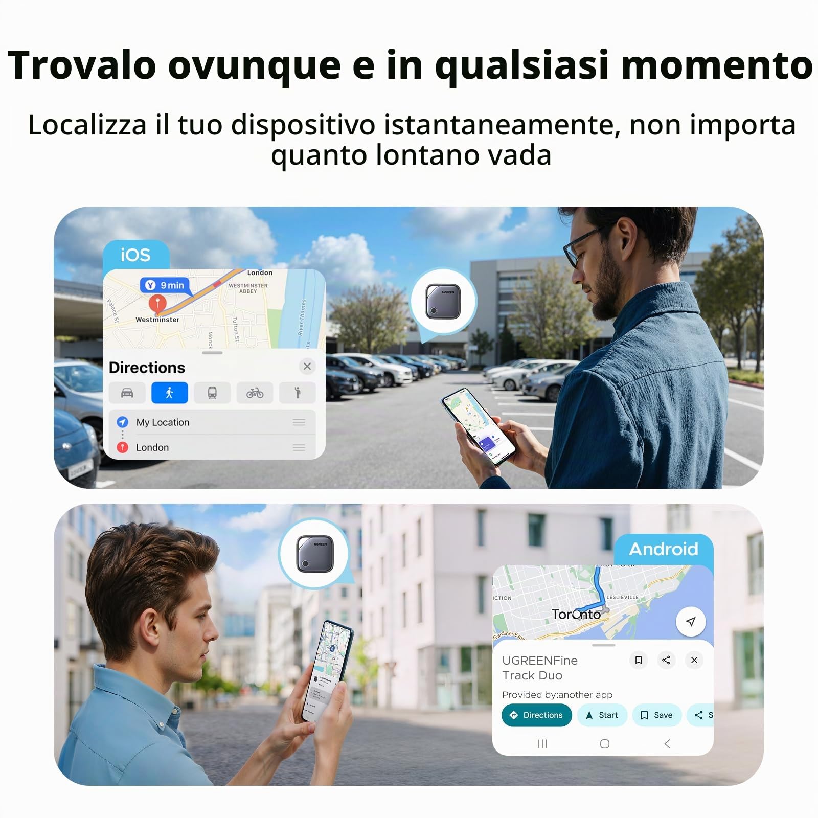 ugreen-finetrack-duo-smart-finder-4-pezzi-con-usb-c image 4