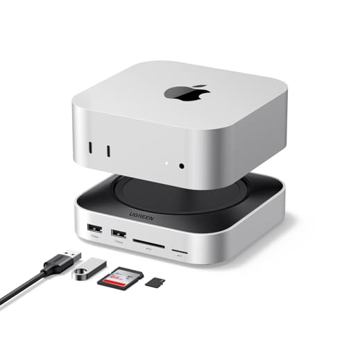 ugreen-docking-station-hub-usb-c-11-in-1-per-mac-mini-m4-m4-pro-con-case-m-2-nvm image 8