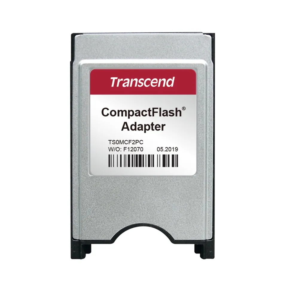 transcend-adattatore-pcmcia-compactflash-ts0mcf2pc-plug-play image 1