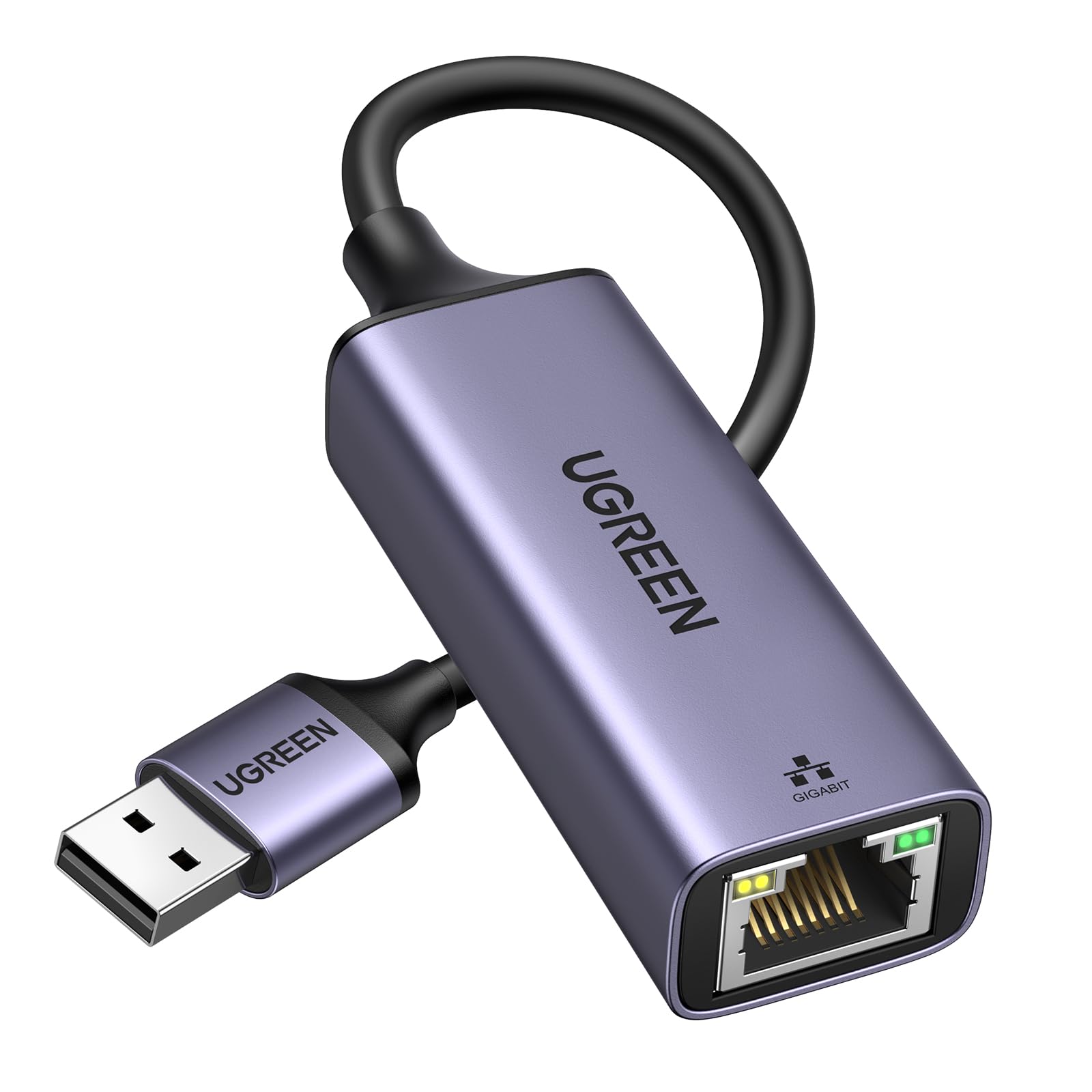 ugreen-adattatore-ethernet-usb-3-0-a-gigabit-rj45-1000mbps-in-alluminio-grigio image 1