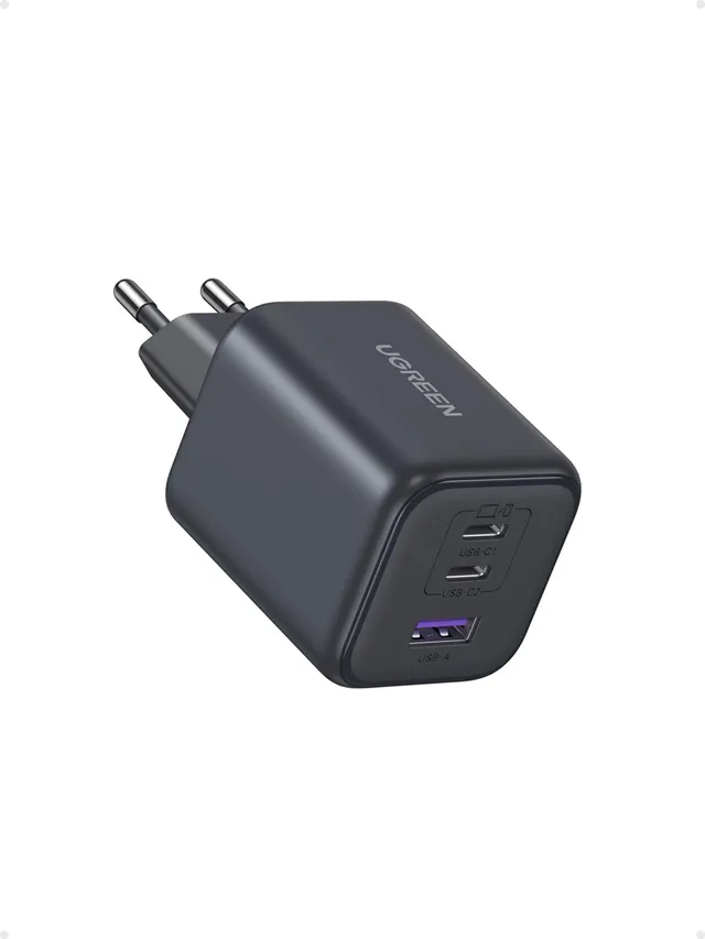 ugreen-zapix-caricatore-usb-c-45w-gan-3-porte-con-sfc-2-0-pps image 1