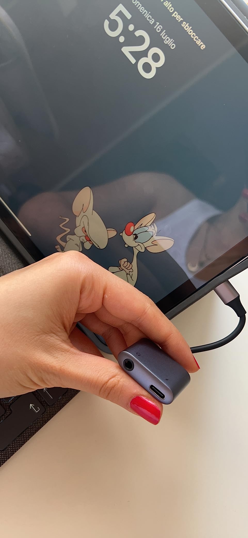 Audio ok ma ricarica lenta con il mio cavo