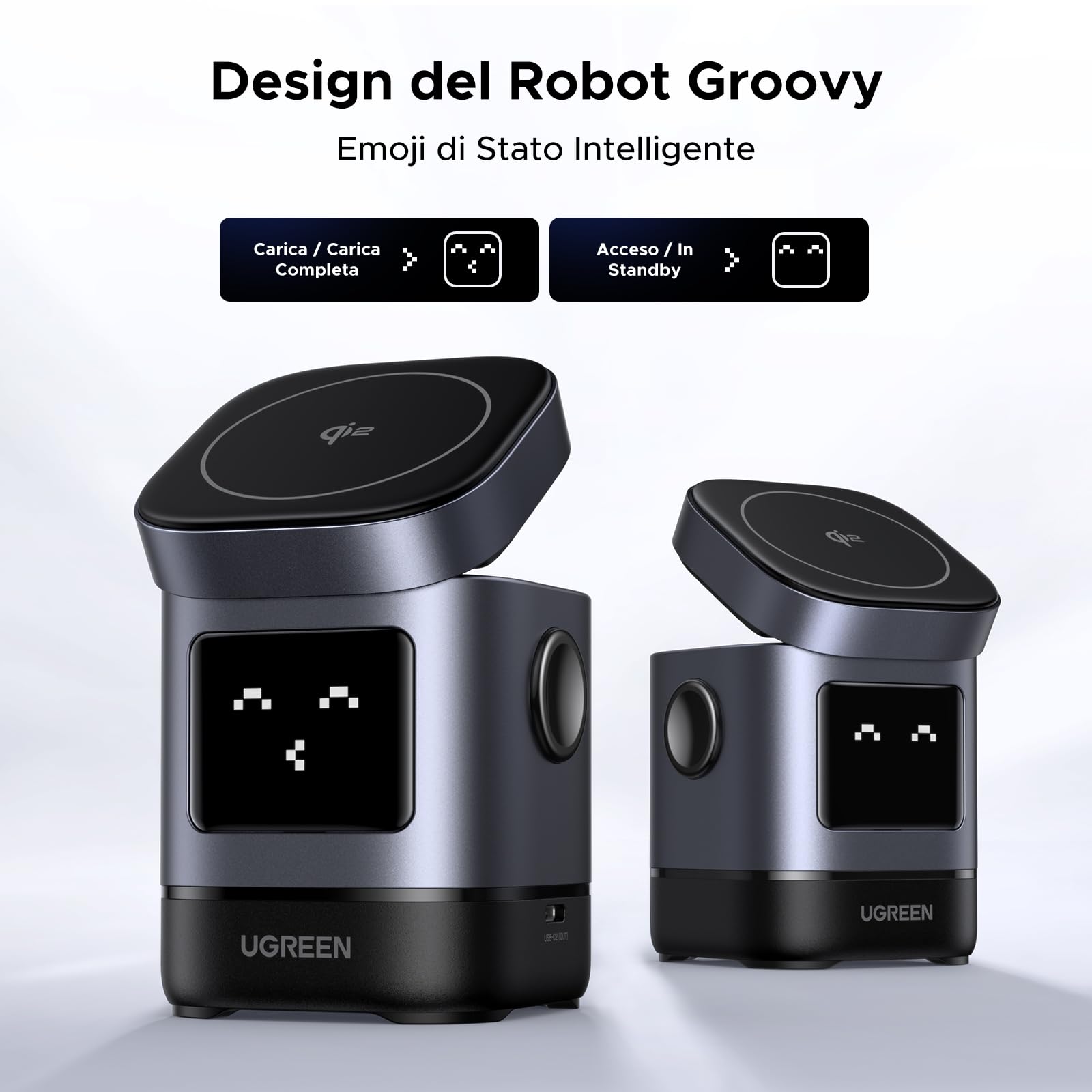 ugreen-uno-stazione-ricarica-wireless-magnetica-qi2-15w-2-in-1-per-iphone-e-airp image 6