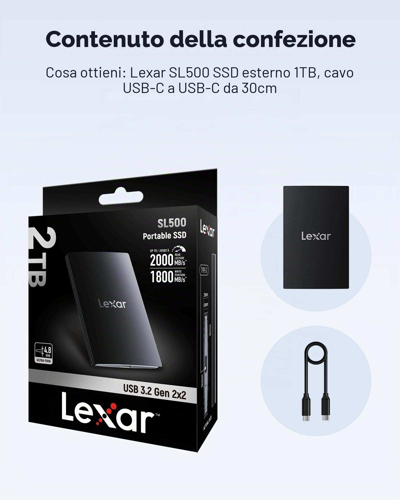lexar-sl500-ssd-esterno-portatile-1tb-usb-3-2-gen-2x2 image 6