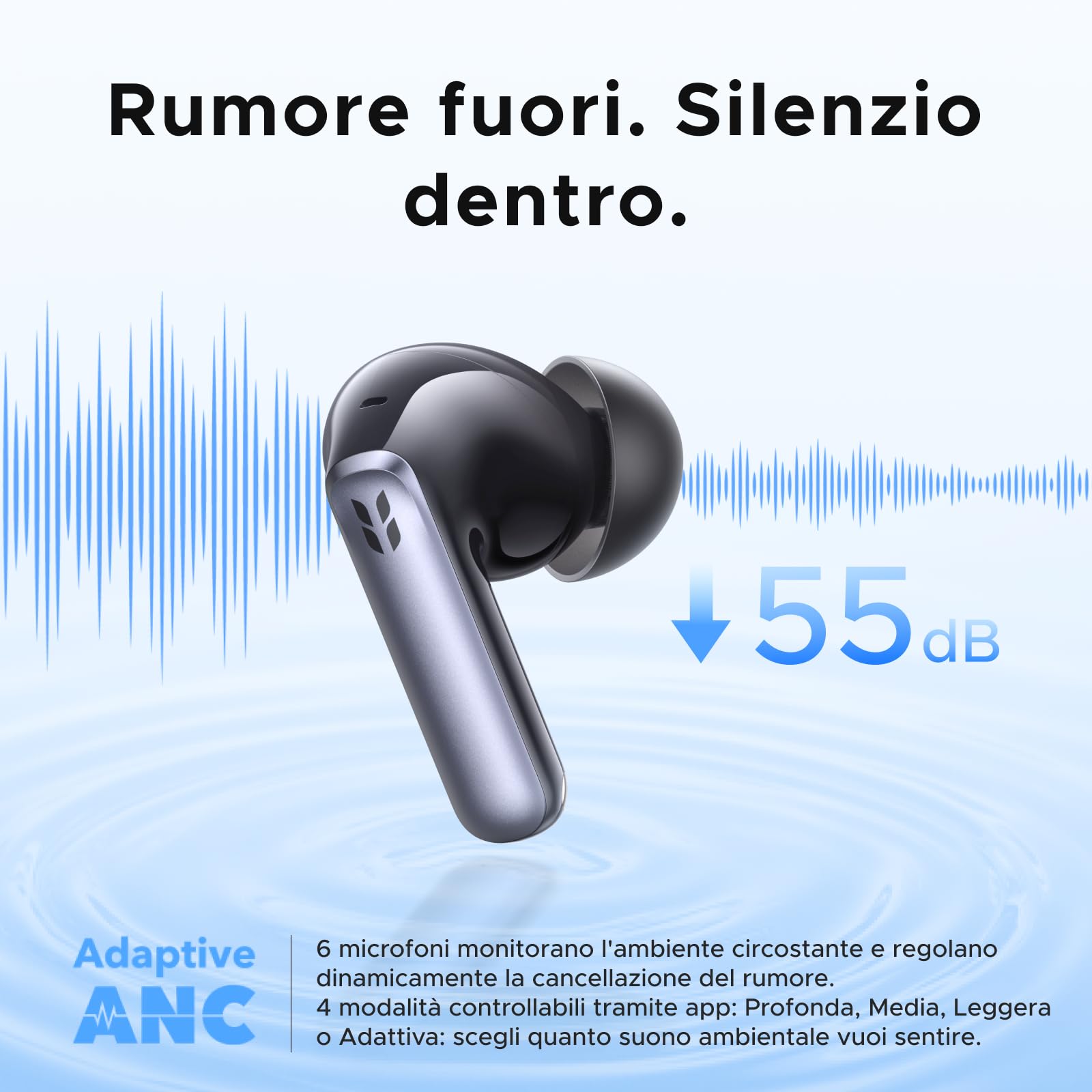 ugreen-echobuds-plus-auricolari-bluetooth-anc-55db-hi-res-50-ore image 3