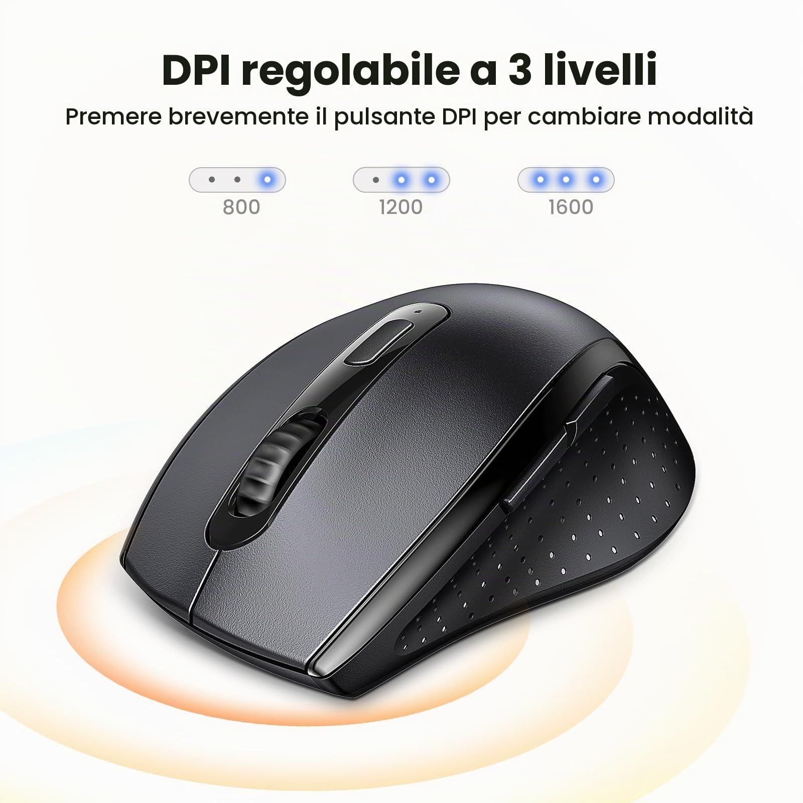 ugreen-mouse-wireless-ergonomico-2-4ghz-usb-1600-dpi image 3