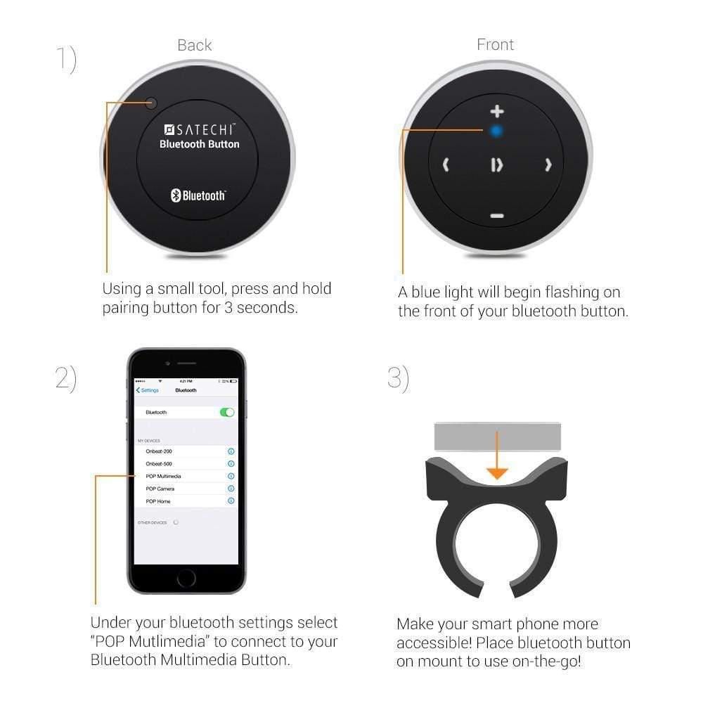 satechi-bluetooth-media-button-pulsante-multimediale-wireless image 8