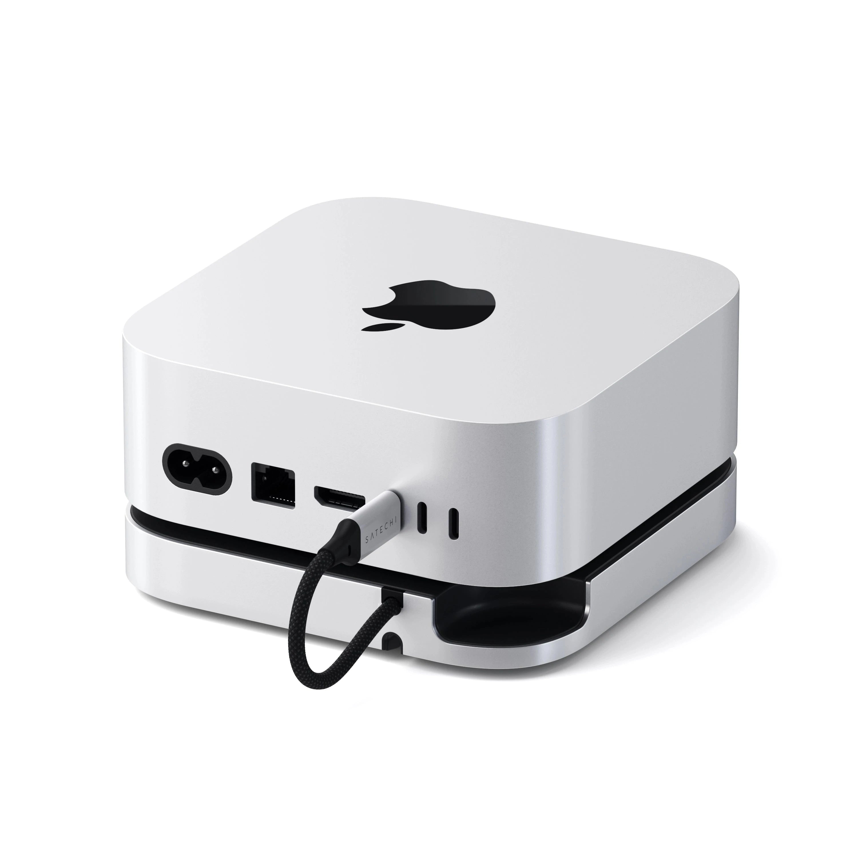 satechi-mac-mini-m4-stand-hub-with-ssd-enclosure image 4
