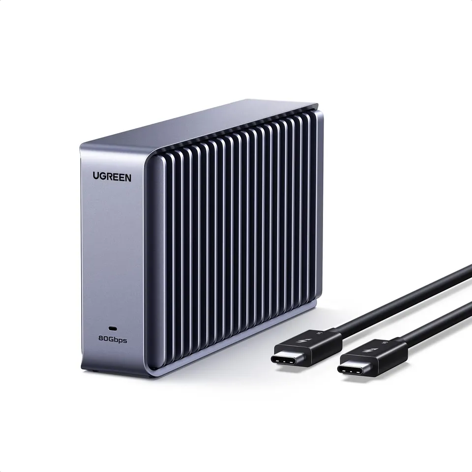 ugreen-case-ssd-m-2-nvme-thunderbolt-5-80gbps-alluminio-8tb-per-macbook image 1