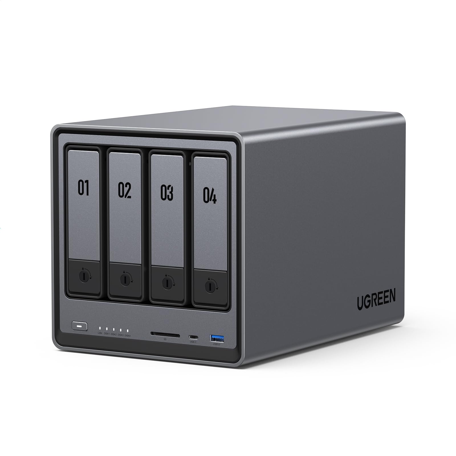 ugreen-nasync-dxp4800-nas-desktop-4-bay-intel-n100-8gb-ddr5 image 1