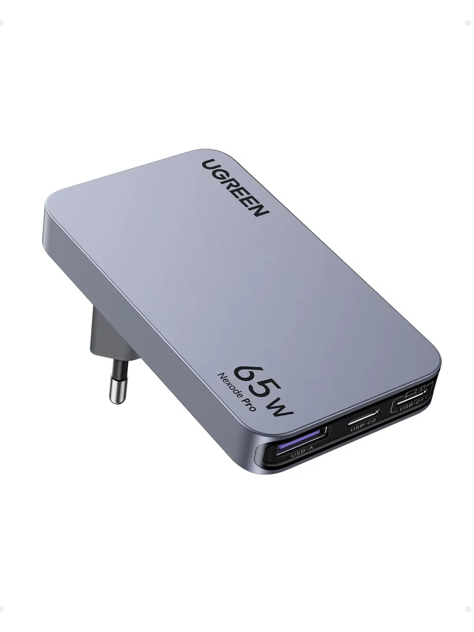 ugreen-nexode-air-caricatore-65w-gan-3-porte-pd-3-0-pps-ultra-sottile image 1
