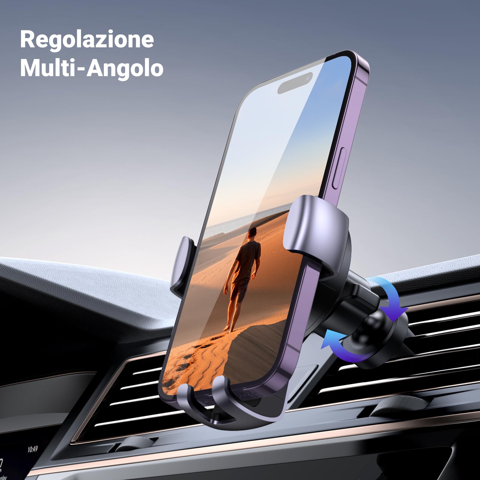 ugreen-supporto-telefono-auto-a-gravit-bocchetta-aria-nero image 3