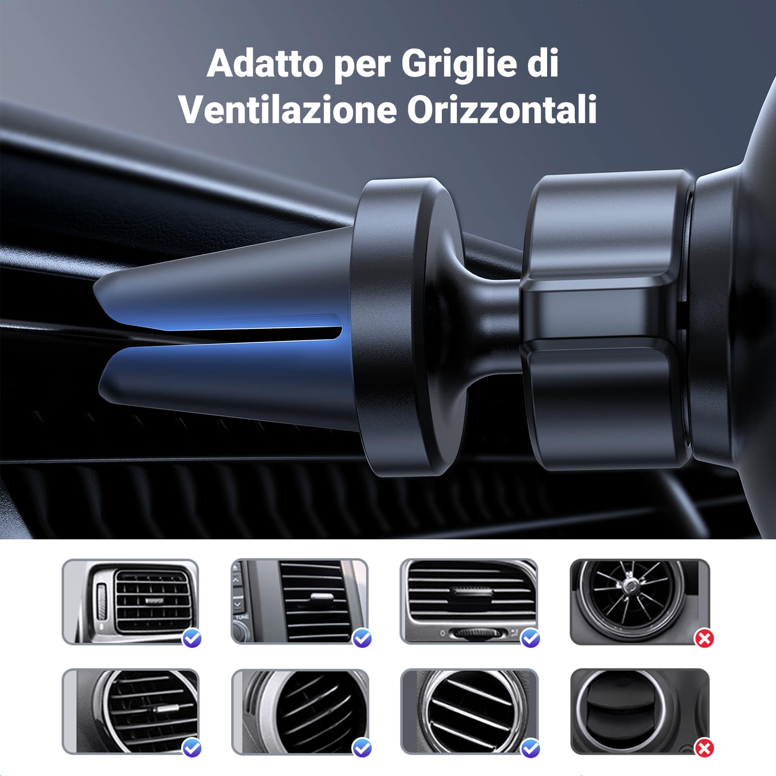 ugreen-supporto-telefono-auto-a-gravit-bocchetta-aria-nero image 6
